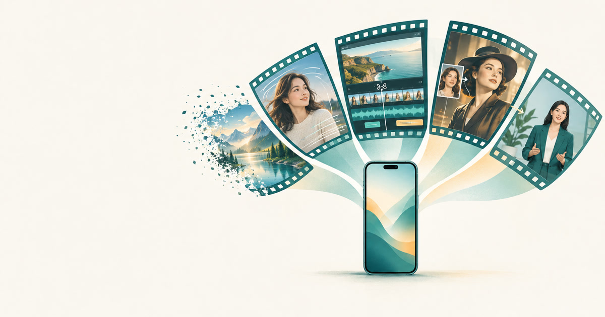 AI Video Generator, Editor, or Face Swap? The 5 Kinds of AI Video Tools Explained
