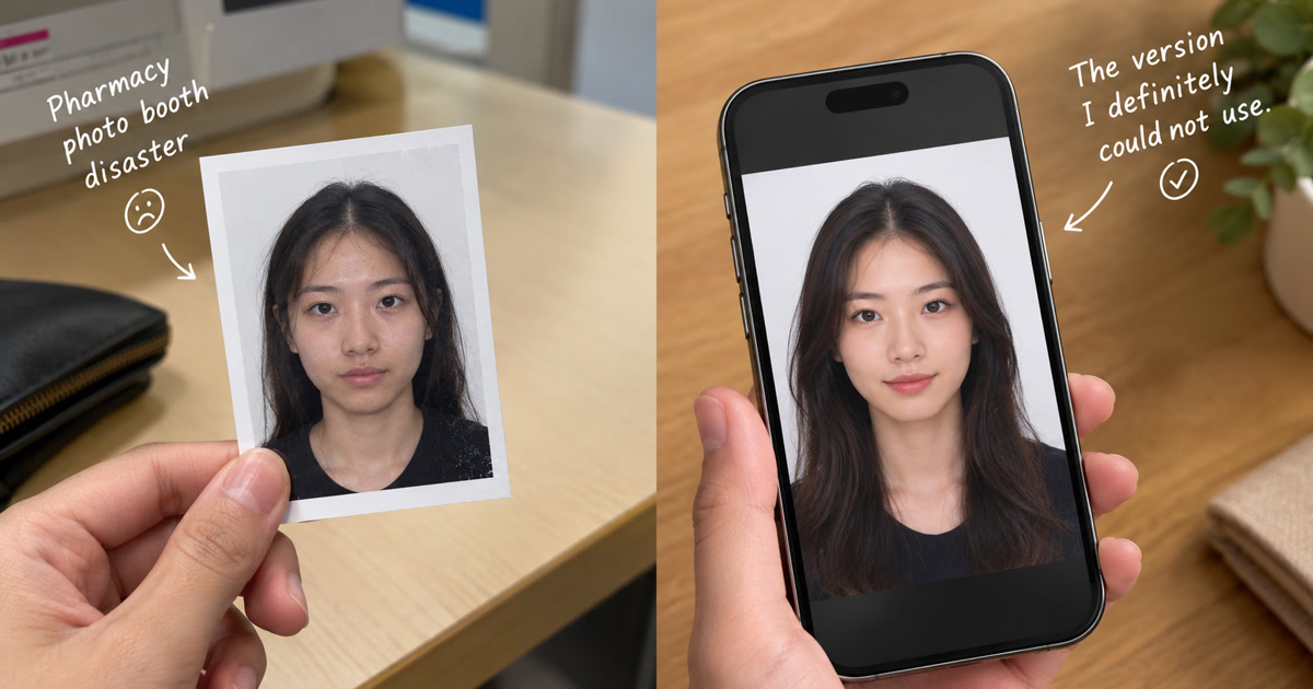 I Tried Using AI to Fix My Passport Photo. Here's What Actually Happened
